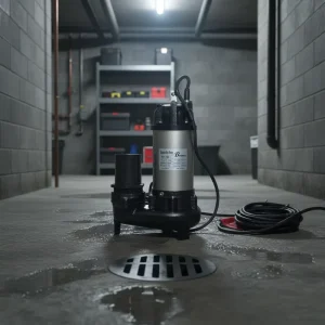 1/5HP 1/3HP 1/2HP 3/4HP Stainless Steel Submersible Sump Pump for Drain Clean Dirty Water Basement