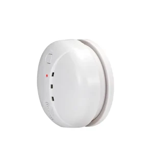 10-Year Battery-Operated Smoke Alarm with Low-Battery Warning and Test Button