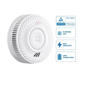 Fire Security Wireless Alarm Infra Sound Cigarette Smoking Fire System Standalone Smoke Detector