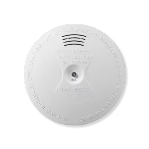 10-Year Battery Standalone Smoke Detector Home Fire Alarm Sound Alert ABS Ceiling Mounted Safety Sensor