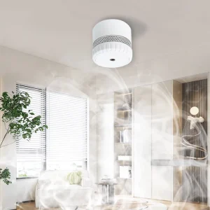 10-Year Optical Smoke Detector EN 14604 VdS Approved 3V Battery Operated