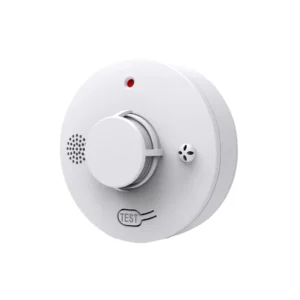 10-Year Sensor-Life Photoelectric Smoke Alarm Battery-Powered with Test/Mute Button