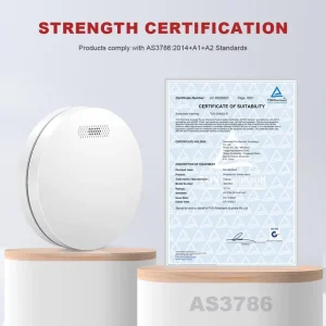 10 Years Sealed Buildings Use Smoke Sensor Alarma De Humo Rauchmelder In Home Kitchen Room Office Stand Alone Smoke Alarms