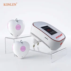 1000 m Long-Range Wireless Medical Alert System with One-Key SOS Emergency Call Alarm, Portable Pendant, Panic Button, Receiver