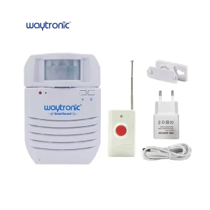 100dB Wireless Infrared Home Burglar Security System PIR Indoor Motion Detector Sensor Alarm with Remote Control for Shop Office