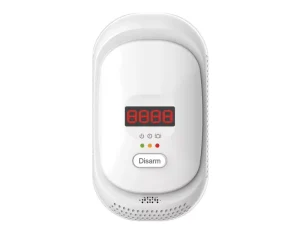 110V/220V Combustible LPG Gas Leak Detector with Shut-Off Valve