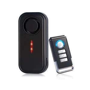 113dB Siren Bike Alarm Adjustable Volume IP66 Bicycle Anti theft Remote Control 30-60m For Road Cycling Outdoor