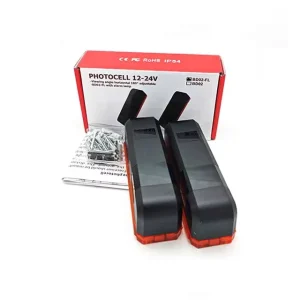 12-24 V Outdoor Infrared Beam Photocell Detector for Garage Gates and Doors