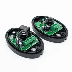 12-24V DC/AC Infrared Beam Photocell, 15 m Detection Range, IP55, for Automatic Gates and Doors