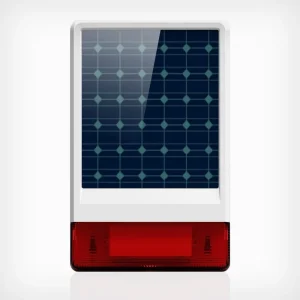 120db External 433 mhz Wireless Outdoor Solar Siren for Home Alarm System