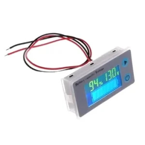 12V 24V 36V 48V 60V 72V Battery Power Display with Temperature and Low Voltage Alarm Color Screen JS-C33