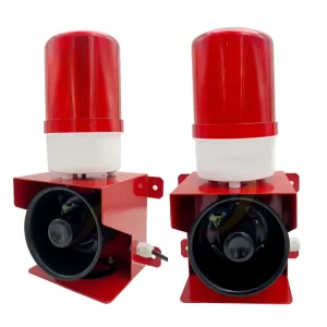 12V 24V Emergency Alarm Security Light Traffic Sound And Light Alarm Lights With Siren Alert