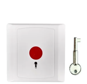 12V Wired Panic Button Emergency Alarm for Home Security & Fire