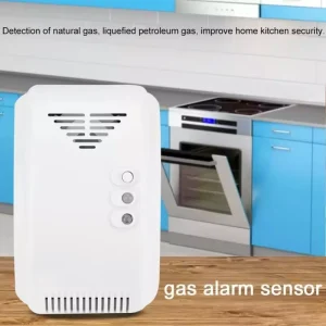 12VDC Combustible Gas Leak Detector with NC/NO Relay Signal Output for Coal Gas, Natural Gas, LPG, and CH4