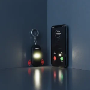 130dB GPS Personal Alarm with Auto Emergency Call, Location Sharing, Rechargeable Lithium Battery