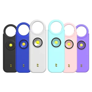 135DB Recharge Portable Emergency SOS Security Self Defense Alarm Keychain Personal Alarm for Women Children Elders