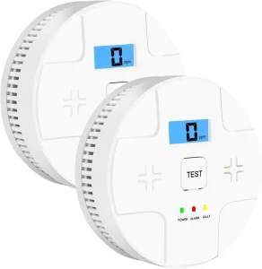16-year Home Battery Operated CO Gas and Smoke 2 in 1 Alarm