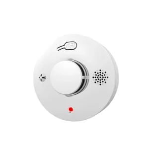 2 AA Battery Power Smoke Alarm Single Station 85dB Loud Sound Infrared Optical Smoke Detector For Home