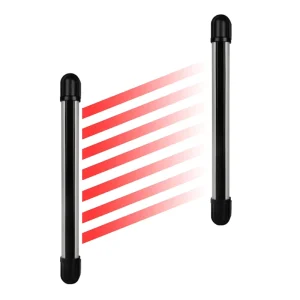 2-Beam Outdoor Waterproof Metal Infrared Detector 50m 433MHz Wireless Wired Barrier for Security System