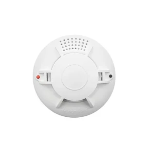 2-Year Battery Life Photoelectric Smoke Sensor Alarm Model SM12 10 ft 85 dB White ABS