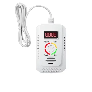 2-in-1 Household Carbon Monoxide and Natural Gas Leak Detector