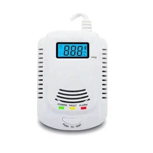 2-in-1 Natural Gas and Carbon Monoxide Detector Plug-In Kitchen Home Alarm