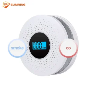 2-in-1 Smoke and Carbon Monoxide Detector Fire Alarm for Home