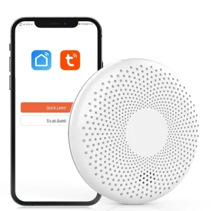 2.4G Wifi Combined Alarm Smart Smoke and Carbon Monoxide Alarm Low Power Consumption Multi funtion Alarm Home Security System