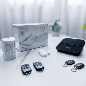 24/7 GSM WiFi LTE GPRS Home Security Alarm System with ABS Housing