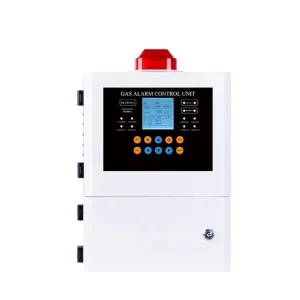 25/50/99-Channel RS485 Addressable Gas Alarm Controller, Wall-Mounted Combustible and Toxic Gas Detector Control Panel with CE