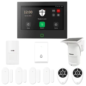 2G 4G GSM WiFi Dual Network 433MHz Wireless Home Security Alarm System With Tuya APP