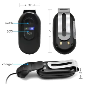 2G Mini Elderly GPS Tracker LK106 Waterproof Long-Standby Personal SOS Tracker for Kids, Pets and Vehicles
