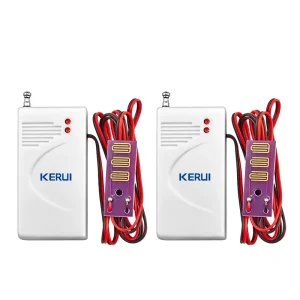 2pcs lot Wireless Water Leakage Alarm Intrusion Detector Leak Sensor Work With GSM PSTN SMS Home House Security for Alarm System