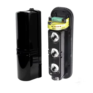 3-Beam Waterproof Wall-Mounted Infrared Fence Alarm Sensor Intrusion Detector
