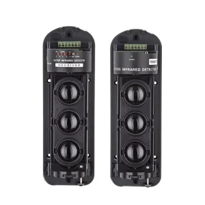 3 Beams Infrared Barrier Motion Detector Alarm 100m~200m Alert Active Infrared Indoor/Outdoor 3 Beams Detector