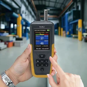 3 Channel Air Quality Monitor PM2.5 & PM10 Particle Counter Electronic Dust Pollution Detector