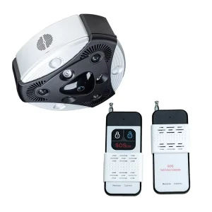 3 PIR Motion Detectors Identify Motion Within the Protected Area Gadget 12V Generador De Niebla De Seguridad CCTV Night Vision