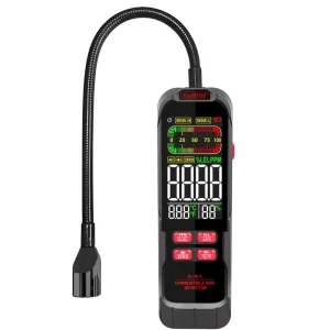 3AAA Battery Portable Combustible Gas Leak Detector with LED Display and Sound Alarm