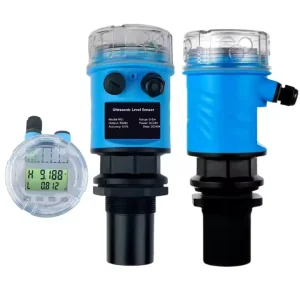 4-20mA Wireless Ultrasonic Water Level Sensor and Tank Level Monitor with Alarm