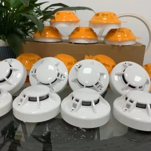 4-Wire/2-Wire Wired High-Sensitivity Photoelectric Smoke Detector for Fire Alarm System