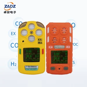 4-in-1 Digital Industrial Gas Detector Ex-Certified Leak Detector for CH4 O2 CO and CO2