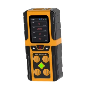 4-in-1 Industrial Gas Detector with Visual and Sound Alarm