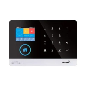 4.3 TFT Home Security Alarm System WIFI GSM Alarm Intercom Remote Control Autodial 433MHz Detectors IOS Android Tuya APP Control