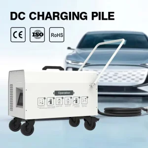 40kw Single-Gun Portable 30-80kw DC Fast Charging Pile for New Energy Cars Emergency Car Charging Station