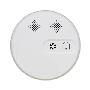 433 MHz Wireless Smoke Detector for Tuya Smart Home Alarm Systems, 150 m Open-Area Range