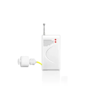 433 MHz Wireless Water Leak and Flood Sensor with Cable and Alarm System Compatibility