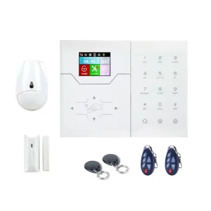 433MHz 868MHz Focus WIFI GSM 4G Alarm System HA VGW 85dB Colorful Touchscreen French English Voice for Home Security Protection