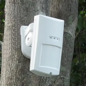 433MHz Wireless PIR Motion Sensor, 100° Detection Angle, IP65 Waterproof, Indoor/Outdoor, Pet Immune