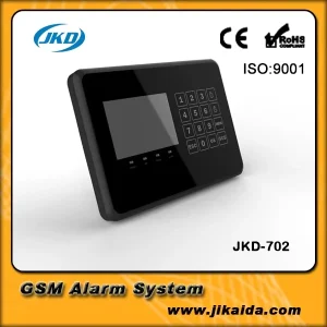 433Mhz Remote Control Wireless GSM SMS Call PSTN Phone Line Dual Network Home Security Alarm System