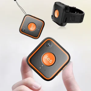4G 3G WCDMA 2G GSM One-Key SOS Emergency Call Fall Detection GPS Positioning IP67 Waterproof Smartwatch